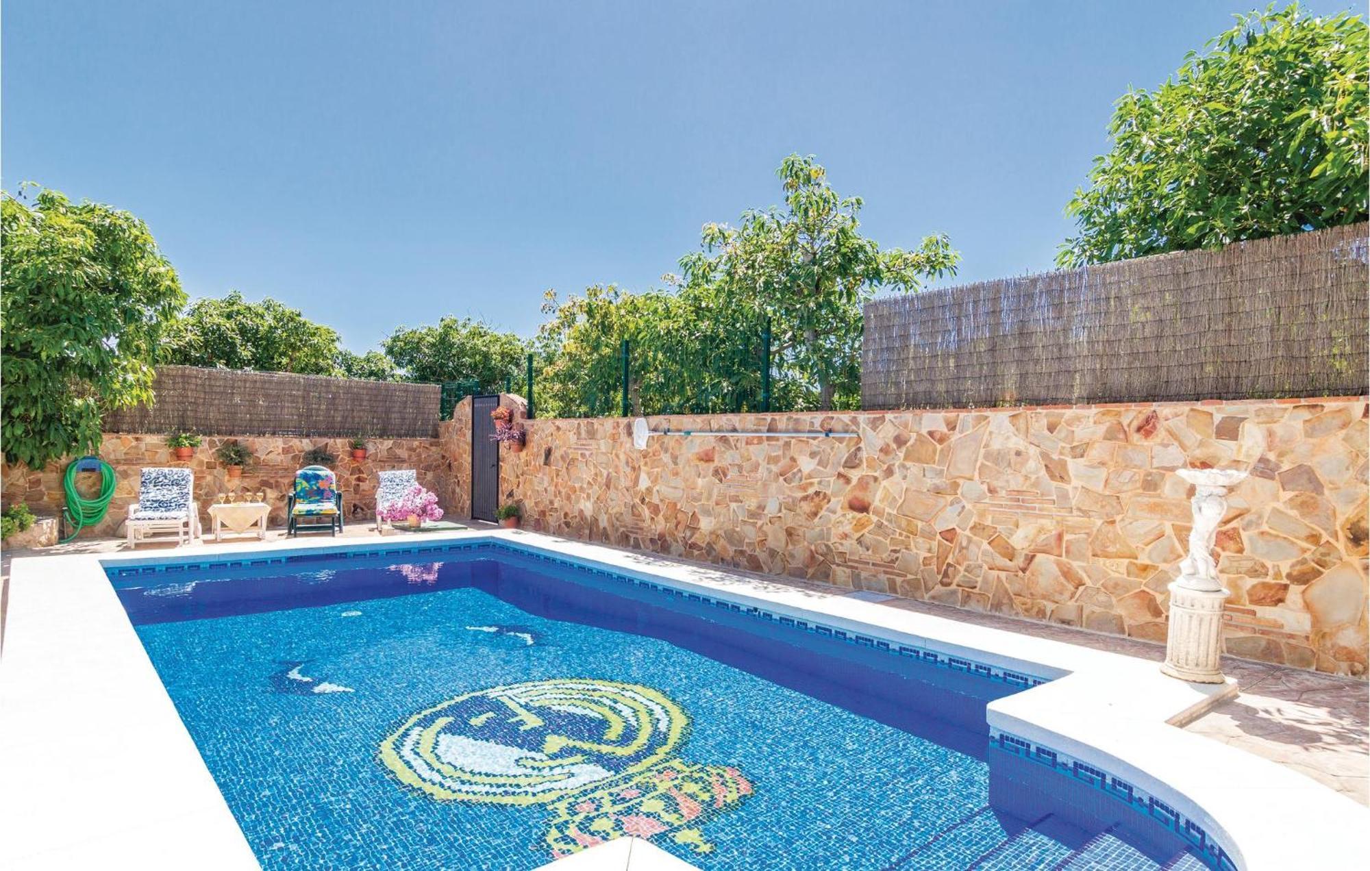 Awesome Home In Mijas With House A Mountain View Exterior foto